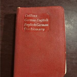 Collin’s vintage collectible German-English English-German pocket dictionary